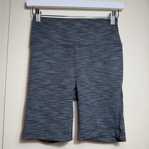 Outdoor Voices Small Warmup 6” Bike Shorts Athletic Ash Heather Gray Gym Yoga